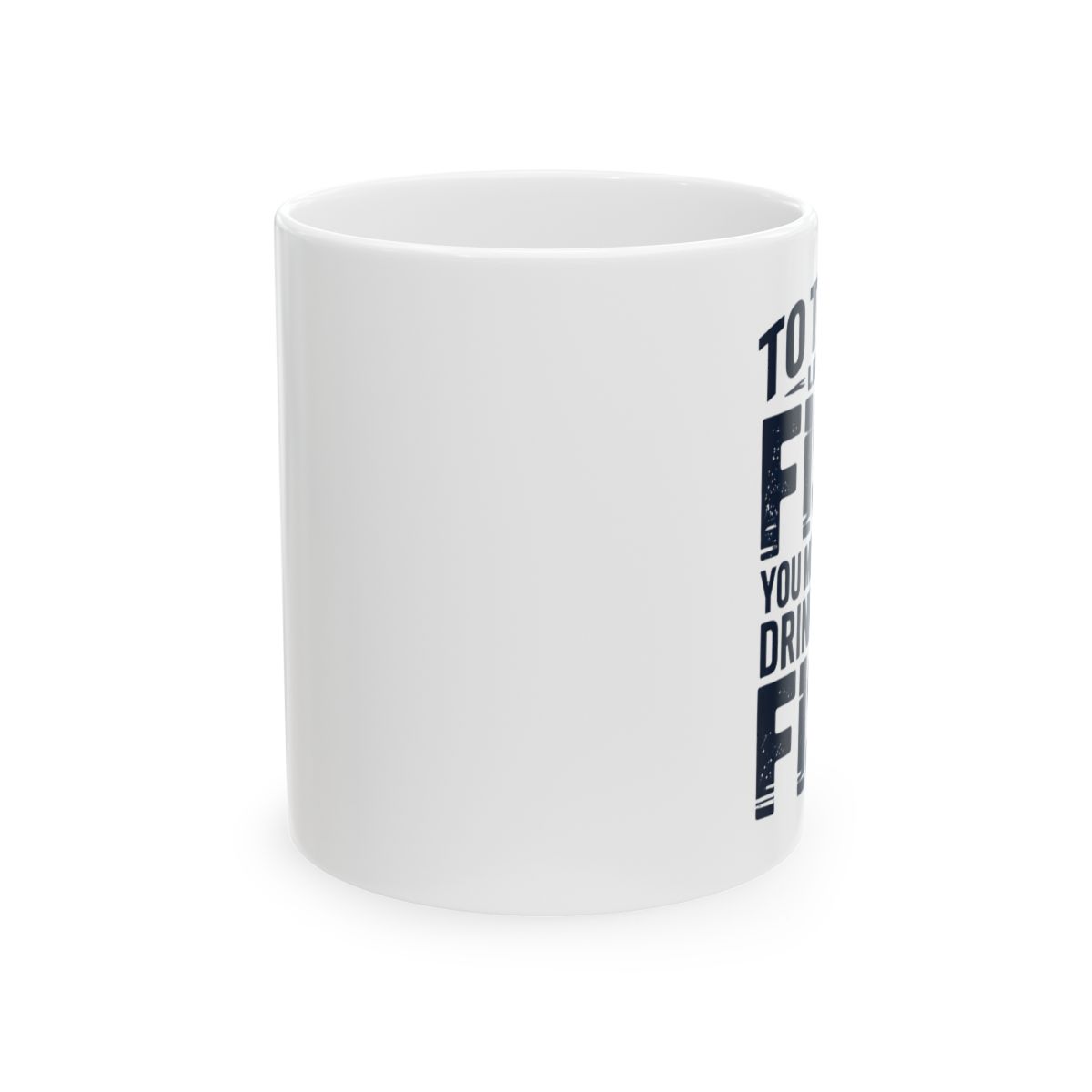 Mugs in Mugs Funny Meta Design Ceramic Mug - Coffee Lover Gift - alternate angle 1, merchandise