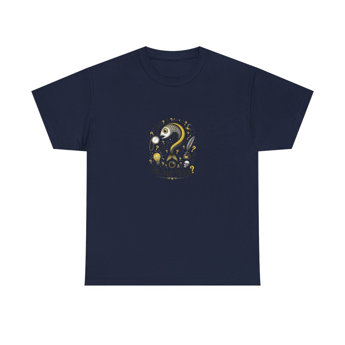 No Such Thing as a Fish "No Such Thing?" Unisex Tee - alternate angle 5, merchandise