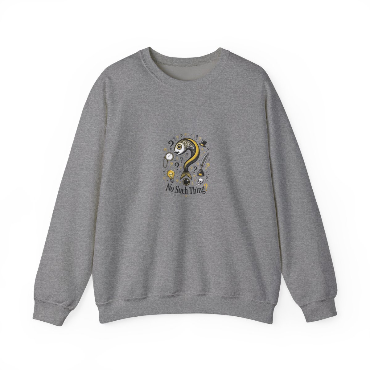 No Such Thing as a Fish "No Such Thing?" Crewneck - alternate angle 3, merchandise