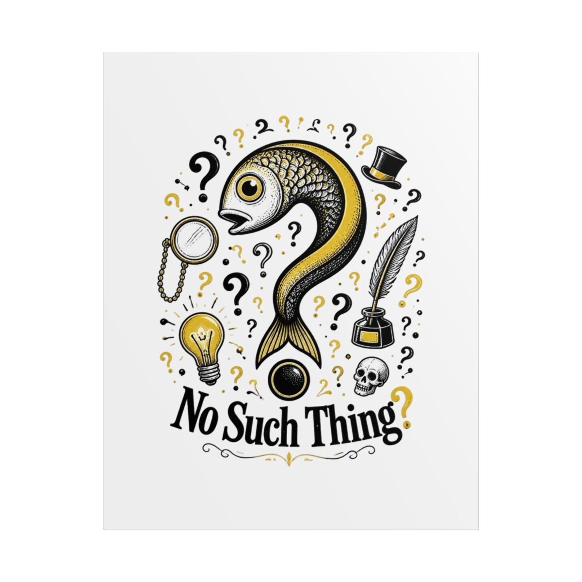 No Such Thing as a Fish "No Such Thing?" Poster - alternate angle 1, merchandise