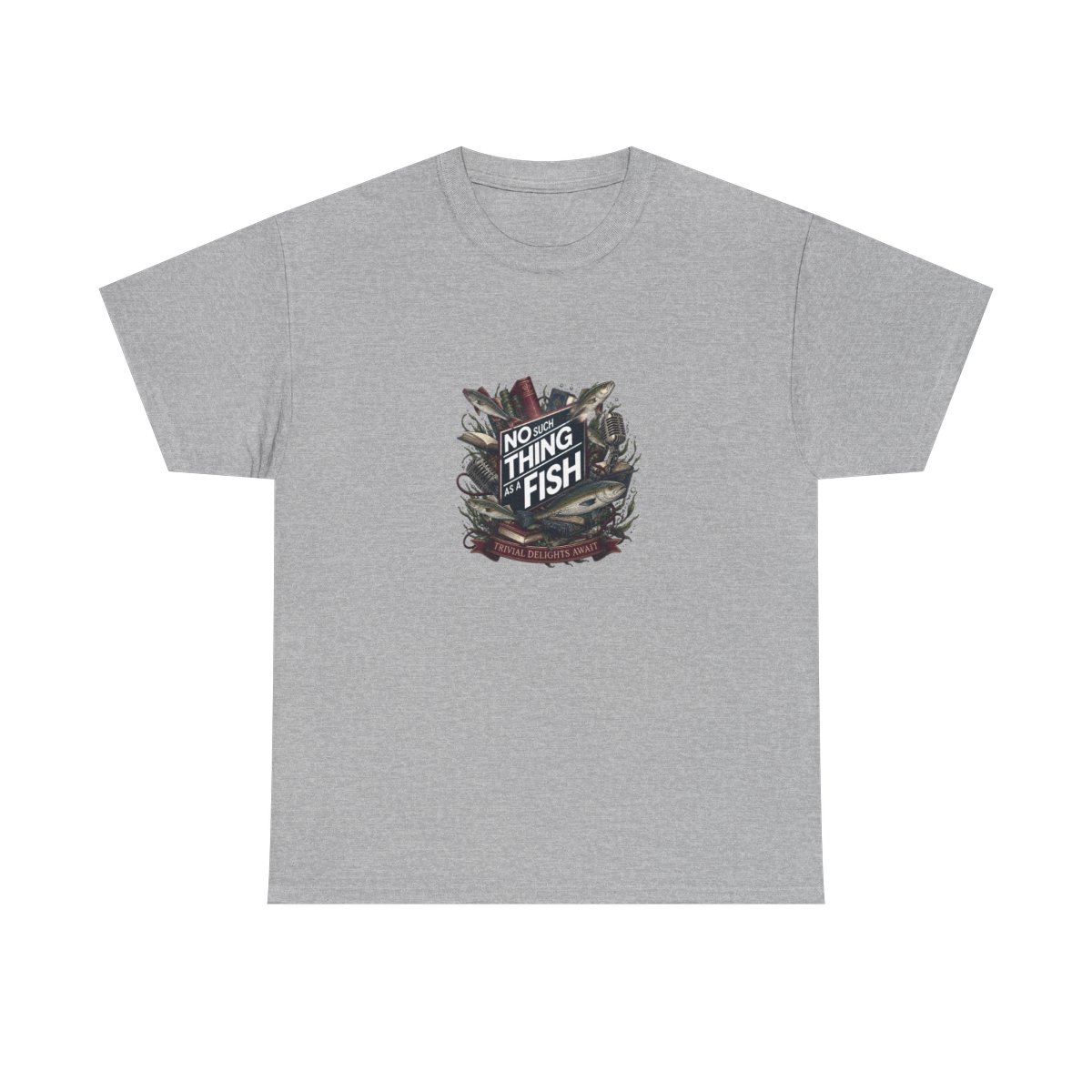 No Such Thing as a Fish "No Such Thing as a Fish" Unisex Tee - alternate angle 3, merchandise